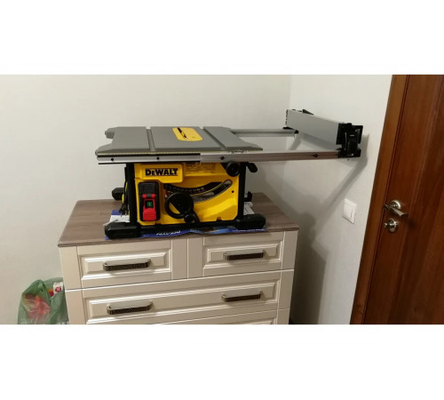 Настольная пила 1850 Вт, 5800 об/мин, диск 210x30 мм DEWALT DWE7485-QS