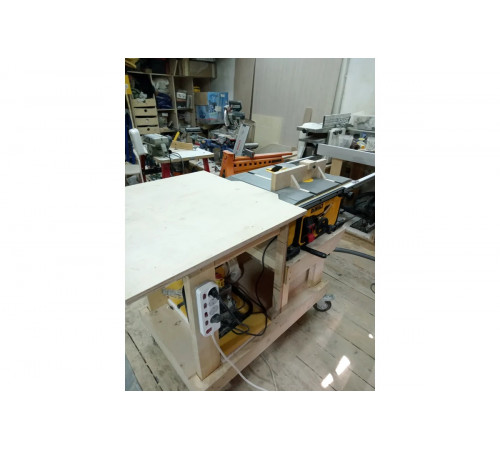 Настольная пила 1850 Вт, 5800 об/мин, диск 210x30 мм DEWALT DWE7485-QS