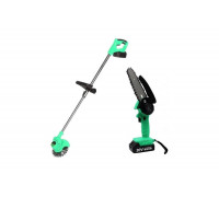 Набор аккумуляторного инструмента Zitrek GreenCut 20, GreenSaw 20 Extra Power 2в1, 2x2.0 Ач 082-2020