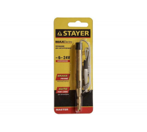 STAYER 6-24 В, 110 мм, пробник электрический 2574_z01 STAYER 6-24 В, 110 мм, пробник электрический 2574_z01