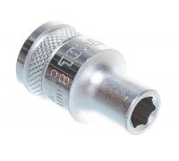 Головка торцовая хромосатинированная INDUSTRIE QUALITAT (1/2", 8 мм; Cr-V) Kraftool 27805-08_z01
