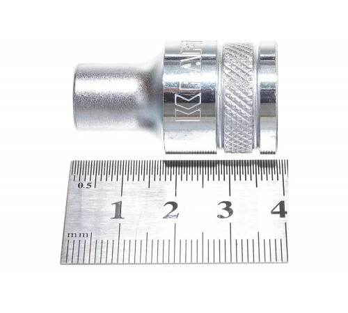 KRAFTOOL 1/2", 8 мм, Cr-V сталь, хромированная, торцовая головка 27805-08_z01