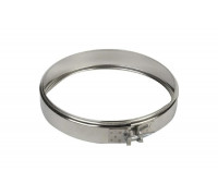 Хомут обжимной Ferrum 0.5 мм, ф100 f4901