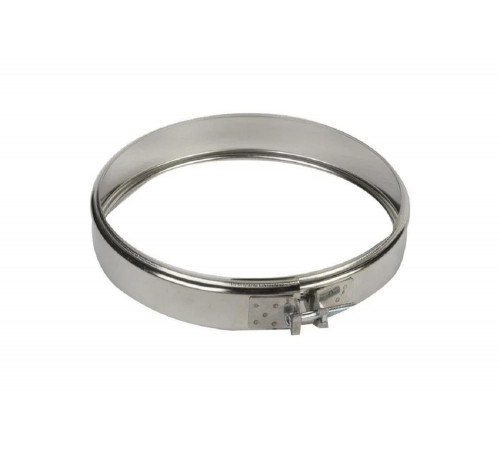 Хомут обжимной Ferrum 0.5 мм, ф100 f4901