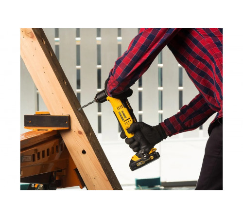 Аккумуляторная угловая дрель Dewalt DCD740NT, 18 В, 2000 об/мин, без АКБ и ЗУ, в кейсе TSTAK DCD740NT-XJ