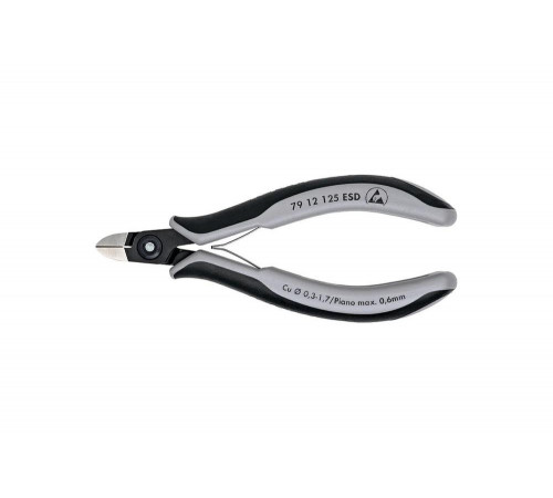 Прецизионные бокорезы для электроники KNIPEX KN-7912125ESD Прецизионные бокорезы для электроники KNIPEX KN-7912125ESD