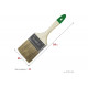 Плоская кисть STAYER LASUR-STANDART  0.044, 240мм, 12мм, 63мм, Арт. 01031-63
