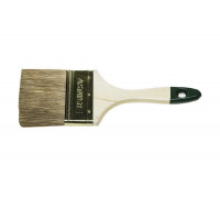 Плоская кисть STAYER LASUR смешанная щетина, деревянная ручка, для высокотекучих ЛКМ, 63мм, 2.5" 01031-63