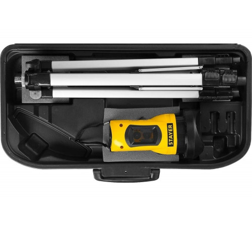STAYER линейный лазерный нивелир со штативом в кейсе LaserMax SLL-2 34960-H2 Professional STAYER линейный лазерный нивелир со штативом в кейсе LaserMax SLL-2 34960-H2 Professional