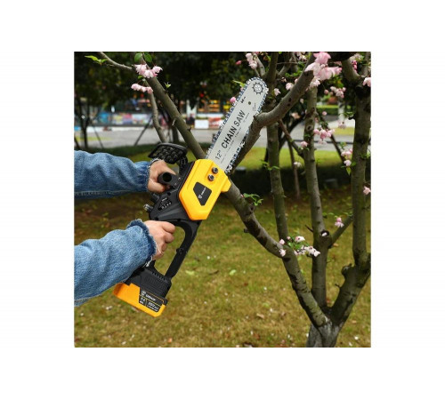 Пила цепная аккумуляторная бесщеточная DEKO DKCHS 20, 12, 20В, 1x5.0Ач, з/у 085-2001 Пила цепная аккумуляторная бесщеточная DEKO DKCHS 20, 12, 20В, 1x5.0Ач, з/у 085-2001