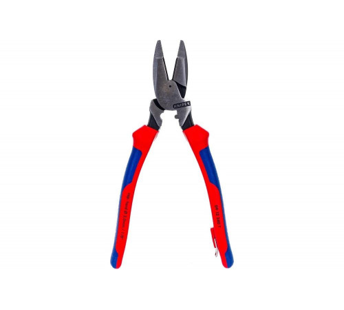 Электромонтажные плоскогубцы KNIPEX Lineman's Pliers протяжка и обжим, L-240 мм KN-0912240T