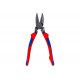 Электромонтажные плоскогубцы KNIPEX Lineman's Pliers протяжка и обжим, L-240 мм KN-0912240T