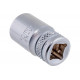KRAFTOOL 1/4", 10 мм, Cr-V сталь, хромированная, торцовая головка 27815-10_z01