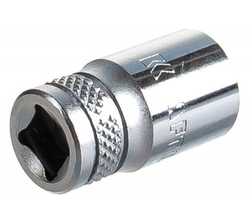 KRAFTOOL 1/4", 10 мм, Cr-V сталь, хромированная, торцовая головка 27815-10_z01 KRAFTOOL 1/4", 10 мм, Cr-V сталь, хромированная, торцовая головка 27815-10_z01