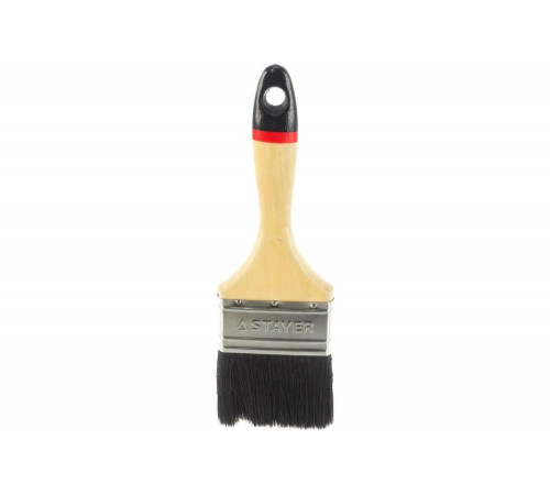 Плоская кисть STAYER UNIVERSAL-EURO 0.08, 239мм, 19мм, 75мм, Арт. 01022-075 Плоская кисть STAYER UNIVERSAL-EURO 0.08, 239мм, 19мм, 75мм, Арт. 01022-075