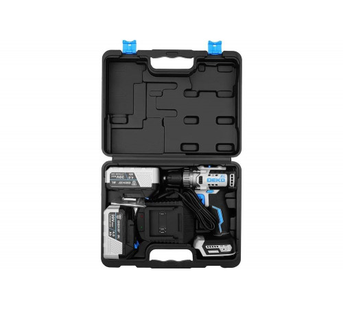 Дрель-шуруповерт аккумуляторная бесщеточная DEKO Loner 20V ONE + в кейсе, 20В, 2x4.0Ач 085-1003