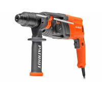 Перфоратор PATRIOT RH 263Q SDS+, мощность 880 Вт, 2.9 Дж, 3 режима работы, быстросменный патрон QCC, макс.диаметр 26 мм, глубиномер, кейс 140301314