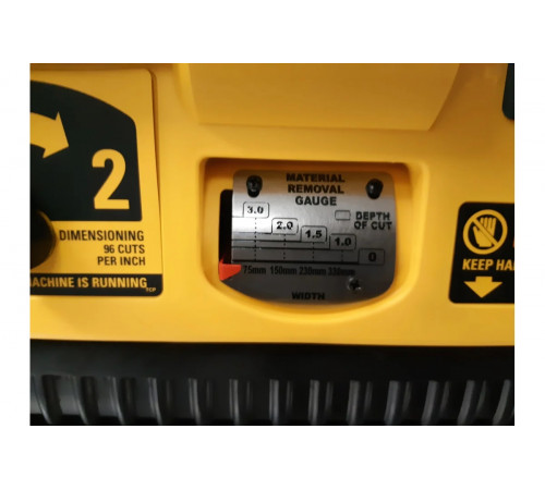 Рейсмусный станок DEWALT 1800 Вт, макс. ширина 330 мм DW735-KS