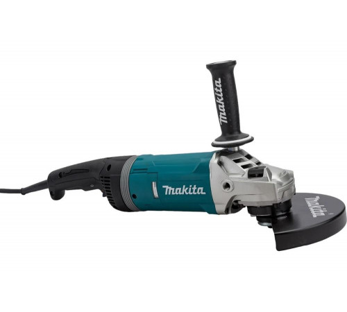 Угловая шлифовальная машина Makita 230 мм, 2700 Вт, 6600 об., плавн. пуск, антивиб рук., антирестарт, расцепляющая муфта, суперфланец, 6.5 кг GA9080FX1 Угловая шлифовальная машина Makita 230 мм, 2700 Вт, 6600 об., плавн. пуск, антивиб рук., антирестарт, расцепляющая муфта, суперфланец, 6.5 кг GA9080FX1