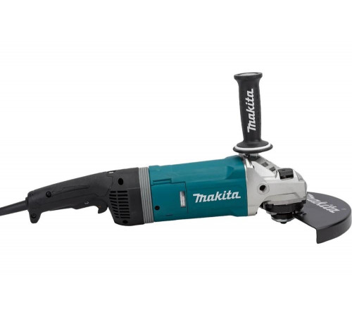 Угловая шлифовальная машина Makita 230 мм, 2700 Вт, 6600 об., плавн. пуск, антивиб рук., антирестарт, расцепляющая муфта, суперфланец, 6.5 кг GA9080FX1 Угловая шлифовальная машина Makita 230 мм, 2700 Вт, 6600 об., плавн. пуск, антивиб рук., антирестарт, расцепляющая муфта, суперфланец, 6.5 кг GA9080FX1
