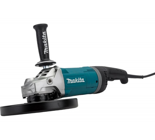 Угловая шлифовальная машина Makita 230 мм, 2700 Вт, 6600 об., плавн. пуск, антивиб рук., антирестарт, расцепляющая муфта, суперфланец, 6.5 кг GA9080FX1 Угловая шлифовальная машина Makita 230 мм, 2700 Вт, 6600 об., плавн. пуск, антивиб рук., антирестарт, расцепляющая муфта, суперфланец, 6.5 кг GA9080FX1