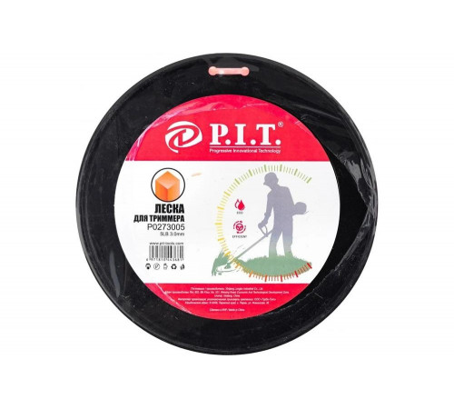 Леска 5LB (3 мм; 252 м; 2.25 кг; квадрат) для триммера P.I.T. P0273005 Леска 5LB (3 мм; 252 м; 2.25 кг; квадрат) для триммера P.I.T. P0273005