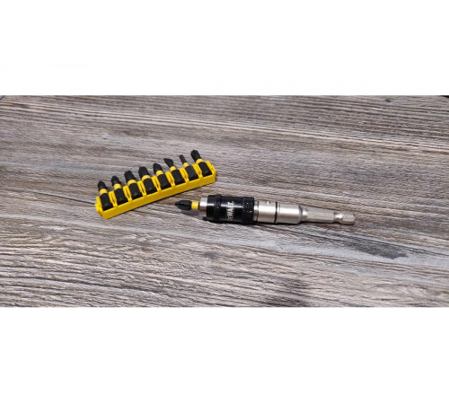 Набор насадок с шарнирным держателем 10 шт. DEWALT DT70518T