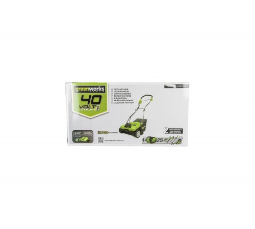 Аккумуляторный аэратор GreenWorks G40DT30K6, 40V 2504807UF Аккумуляторный аэратор GreenWorks G40DT30K6, 40V 2504807UF