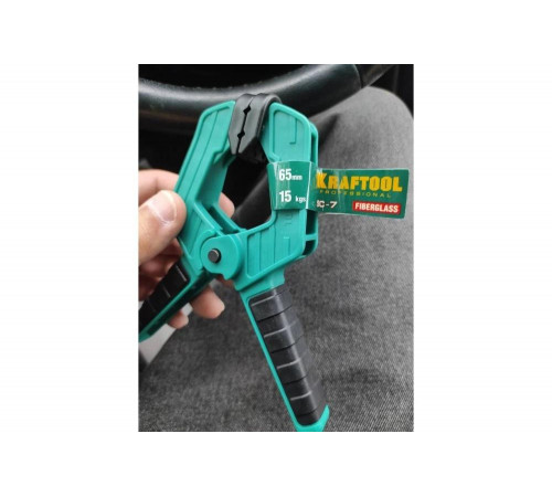 KRAFTOOL 65/65 мм, струбцина пружинная SC-7 32227-7 KRAFTOOL 65/65 мм, струбцина пружинная SC-7 32227-7