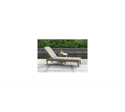 Шезлонг KETER Jaipur Sun lounger (with cushion) капучино 255884