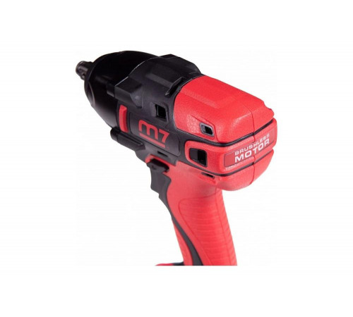 Гайковерт аккумуляторный ударный 1/2", 813 Нм, 18 В, 4 предмета, кейс MIGHTY SEVEN DW-401A Гайковерт аккумуляторный ударный 1/2", 813 Нм, 18 В, 4 предмета, кейс MIGHTY SEVEN DW-401A