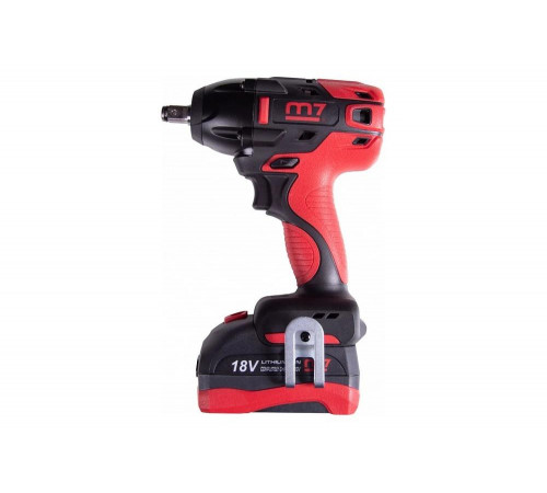 Гайковерт аккумуляторный ударный 1/2", 813 Нм, 18 В, 4 предмета, кейс MIGHTY SEVEN DW-401A Гайковерт аккумуляторный ударный 1/2", 813 Нм, 18 В, 4 предмета, кейс MIGHTY SEVEN DW-401A