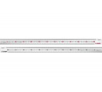 Про-60 Усиленная нержавеющая линейка 0,60 м ЗУБР 34280-060