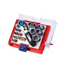 Набор вставок бит 1/4, TORX, HEX, PZ, PH, SLOT, 20 предметов МАСТАК 058-10020C