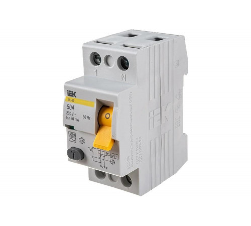 УЗО IEK MDV10-2-050-030 ВД1-63 АС УЗО IEK MDV10-2-050-030 ВД1-63 АС