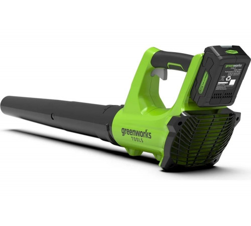 Воздуходувка GREENWORKS 24V 2404807 без АКБ и ЗУ Воздуходувка GREENWORKS 24V 2404807 без АКБ и ЗУ