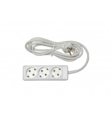 Бытовой удлинитель RUCELF 3 гнезда ПВС 3х0,75 RU-03-375-05PZ 00-00003153