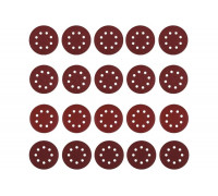 Набор шлифовальных кругов SD20-1 (20 шт; 125 мм; P40/P80/P120/P240) DEKO 065-0892