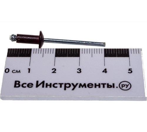 STAYER 4.0 х 10 мм, RAL 8017 шоколадно-коричневый, 50 шт., алюминиевые заклепки Color-FIX 3125-40-8017 STAYER 4.0 х 10 мм, RAL 8017 шоколадно-коричневый, 50 шт., алюминиевые заклепки Color-FIX 3125-40-8017