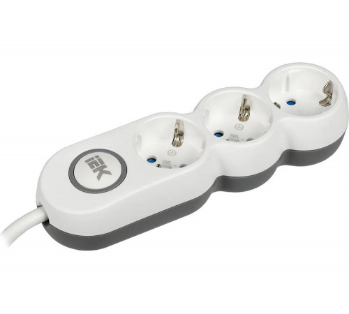 Удлинитель IEK У03В UNO 0.375,  210мм,  70мм,  80мм, Арт. WYP53-16-03-D15-ZK