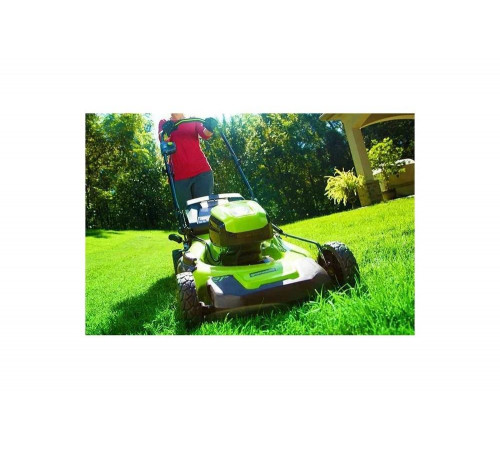 Самоходная аккумуляторная газонокосилка GreenWorks GD60LM51SP 2505607 Самоходная аккумуляторная газонокосилка GreenWorks GD60LM51SP 2505607