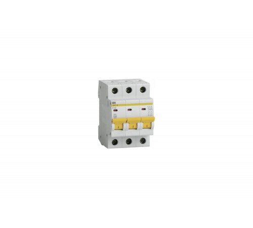 Автомат IEK ВА47-29 3п, C, 10А, 4.5кА