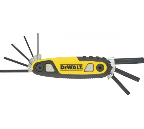 Набор шестигранных ключей DEWALT складной DWHT0-70263