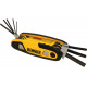Набор шестигранных ключей DEWALT складной DWHT0-70263