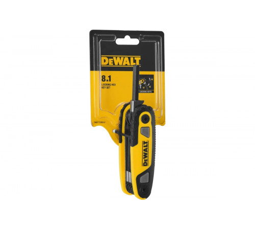 Набор шестигранных ключей DEWALT складной DWHT0-70263