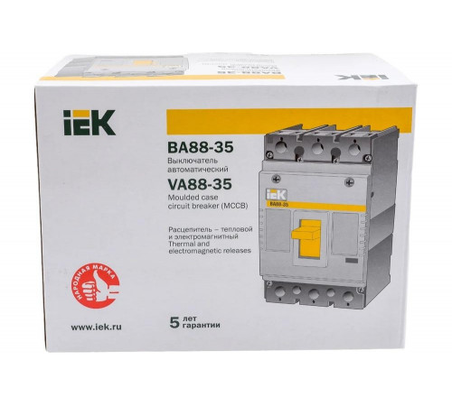 Выключатель IEK ВА88-35 - надежное электрооборудование Выключатель IEK ВА88-35 - надежное электрооборудование