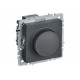 Поворотно-нажимной светорегулятор IEK Brite сс10-1-0-брг 600вт, графит BR-D20-0600-K53