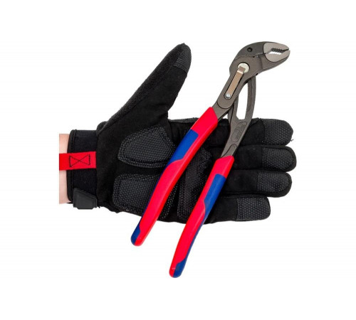 Захватные клещи Knipex Cobra QuickSet, 50 мм (2"), 250 мм, 2К ручки, KN-8722250SB Захватные клещи Knipex Cobra QuickSet, 50 мм (2"), 250 мм, 2К ручки, KN-8722250SB