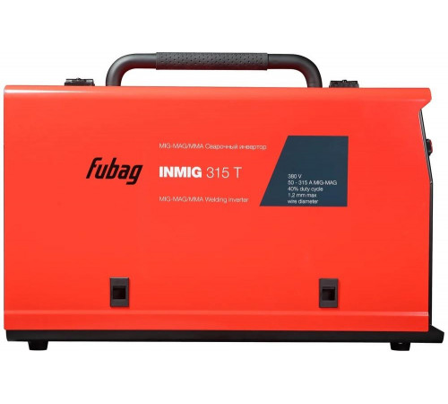 Сварочный инверторный полуавтомат FUBAG INMIG 315 T, горелка FB 360, 3 м, 38446, НАКС, 31437.1Н