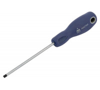Шлицевая отвертка (Slotted, 3.0х75 мм, держатель) МАСТАК 040-30075H